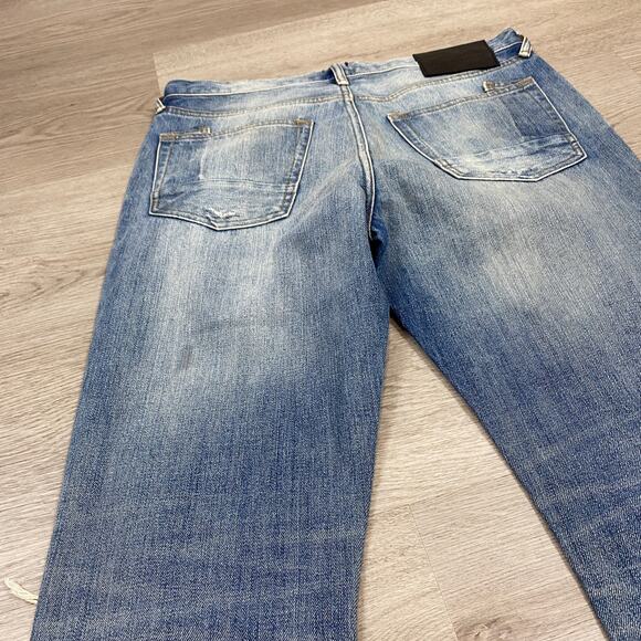 PRPS Le Sabre Slim Tapered Fit Distressed Jeans Men's 32x34 - Picture 11 of 13